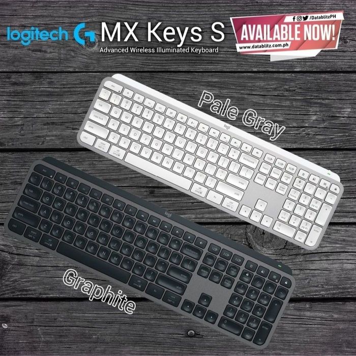 Logitech Mx Keys S Black Беспроводная Клавиатура