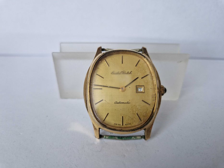 Cristal Watch Automatic -Carcasa Placata cu Aur-Swiss Made-21 Rubine.