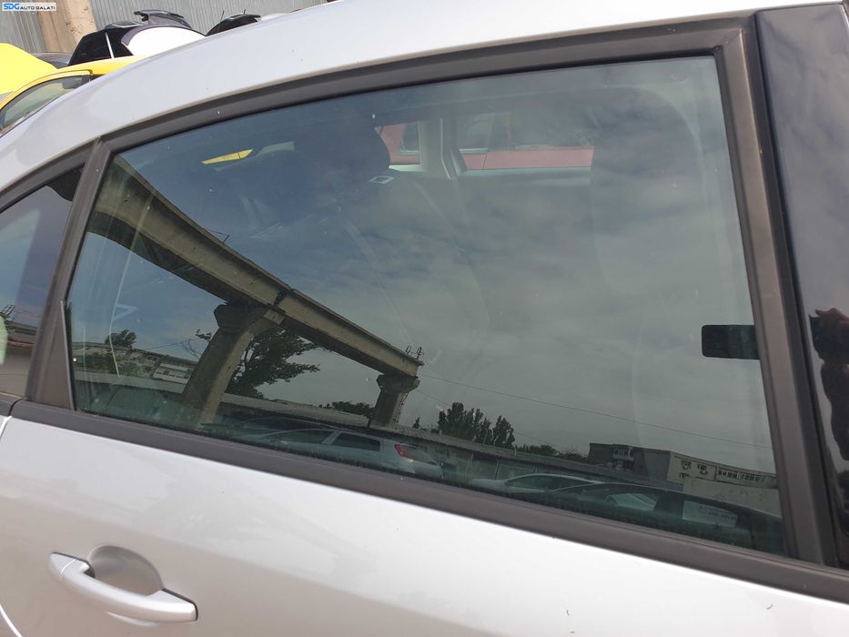 Geam Sticla Culisant de pe Usa Portiera Dreapta Spate Citroen C4 Berlina Sedan 2004 - 2011 [Q0553]
