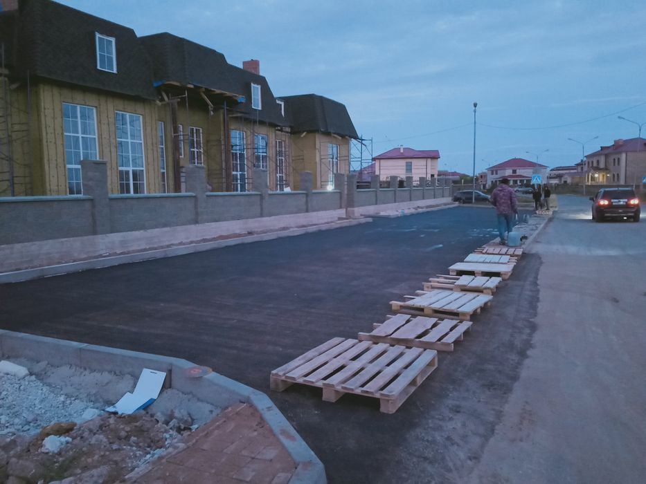 Асфальт  Благоустройство Асфальтирование