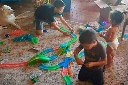 Скидка! Magic Tracks музыкальный, колесо обозрения. Меджик трек хз