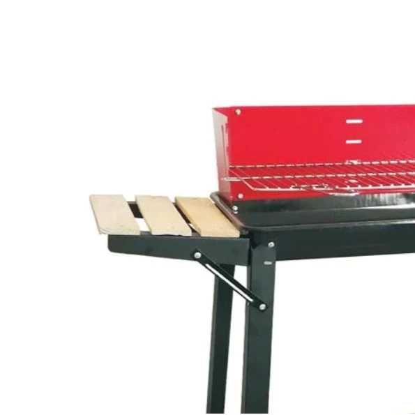 Скара, грил, барбекю на дървени въглища с поставкa дръжка и колелца.