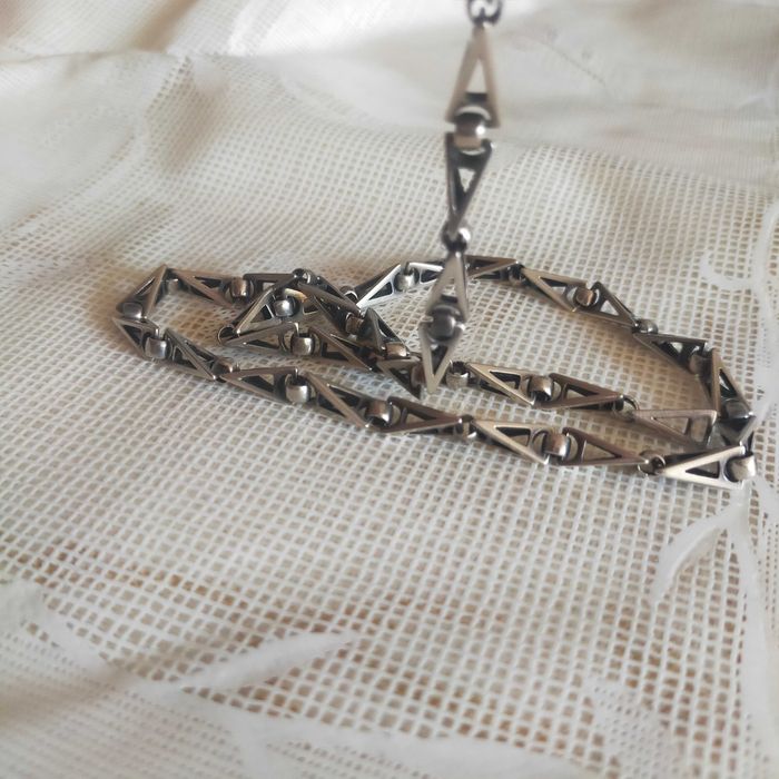 Серебряная цепочка  "Poккo барокко"