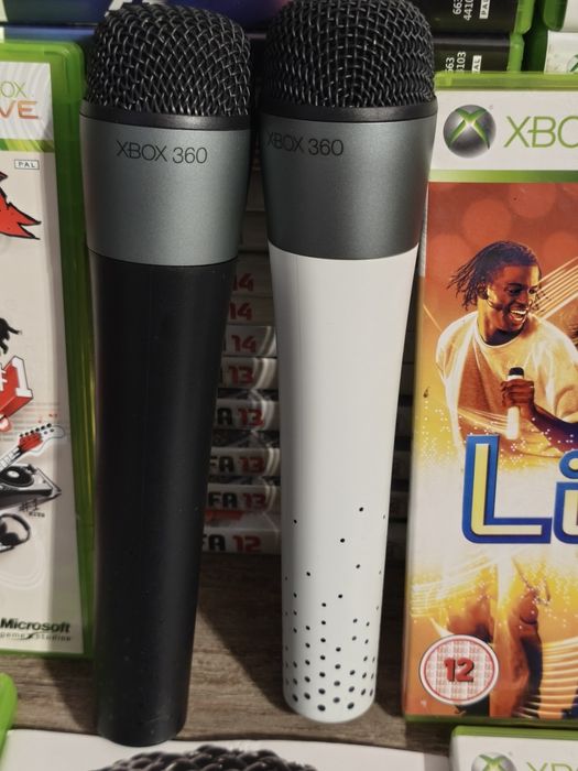 Joc/jocuri microfoane/lisps/dj Rapstar Xbox360