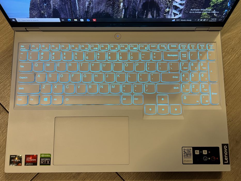 Laptop Gaming Lenovo Legion 5 PRO Ryzen 7 5800 RTX 3070 165Hz WQHD 16gb 1TB SSD White