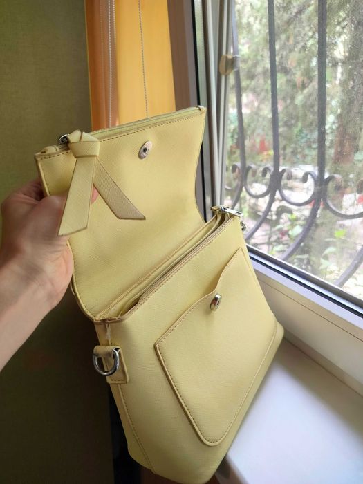 Женская сумка желтая