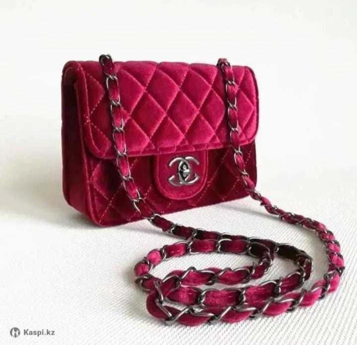 Бархатная сумочка