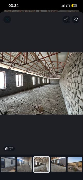 арендага берилади ижарага цех склад