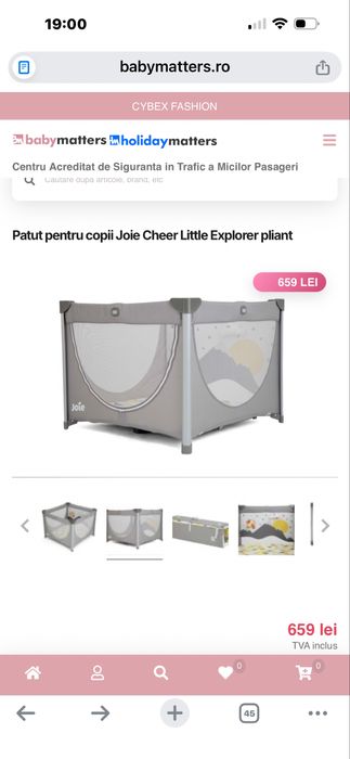 Patut pentru copii Joie