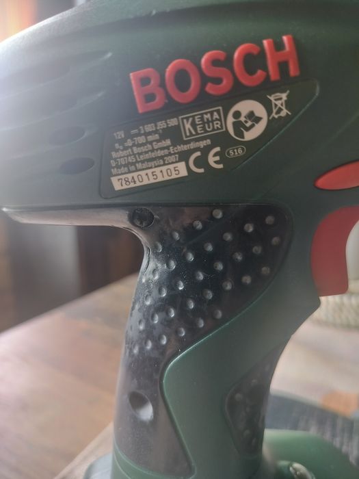 Bosch винтоверт преработен на 220 волта -15 евро