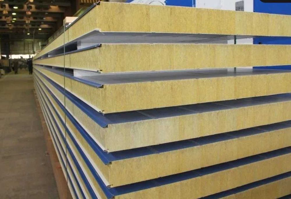 Стеновые и кровельные сэндвич-панели. Завод. (Сендвич/Sendvich panel)