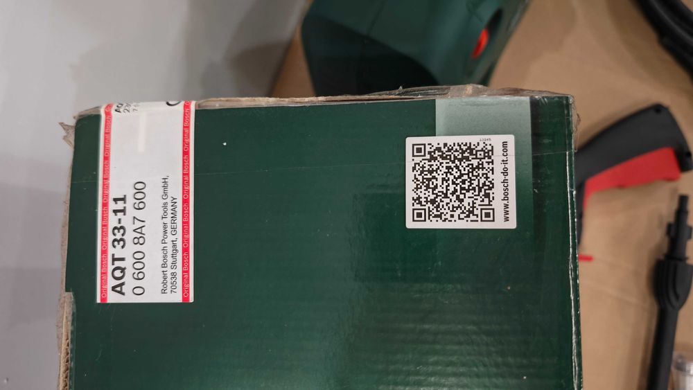 Водострука Бош AQT 33-11 06008A7600 като нова пълен комплект плюс допълнителен маркуч 6 метра