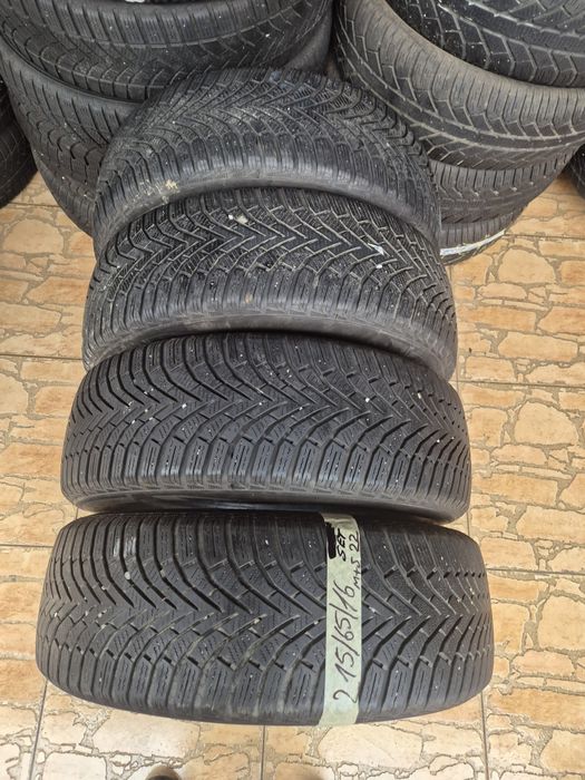 Vând cauciucuri 215/65/16 M+S set complet //dot 2022// imp Germania