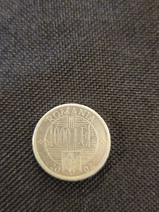 Monedă 1000 lei din anul 2002
