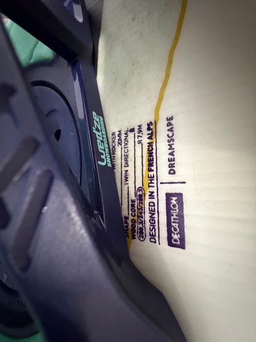 Placa Snowbord all mountain&freestyle SNB 100 cu legaturi 100-142