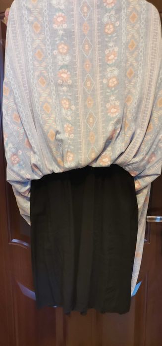 Rochie bleumarin lunga boho Iiana