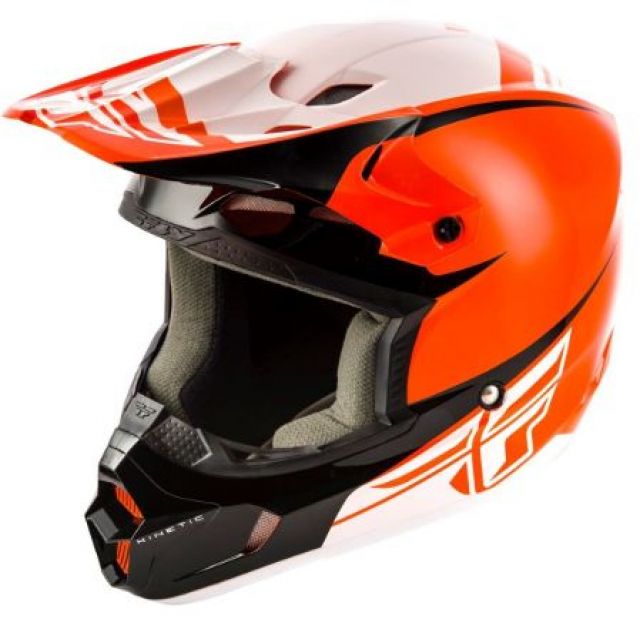 Шок цена!!! fly racing kinetic flex red black yellow каска крос мотор