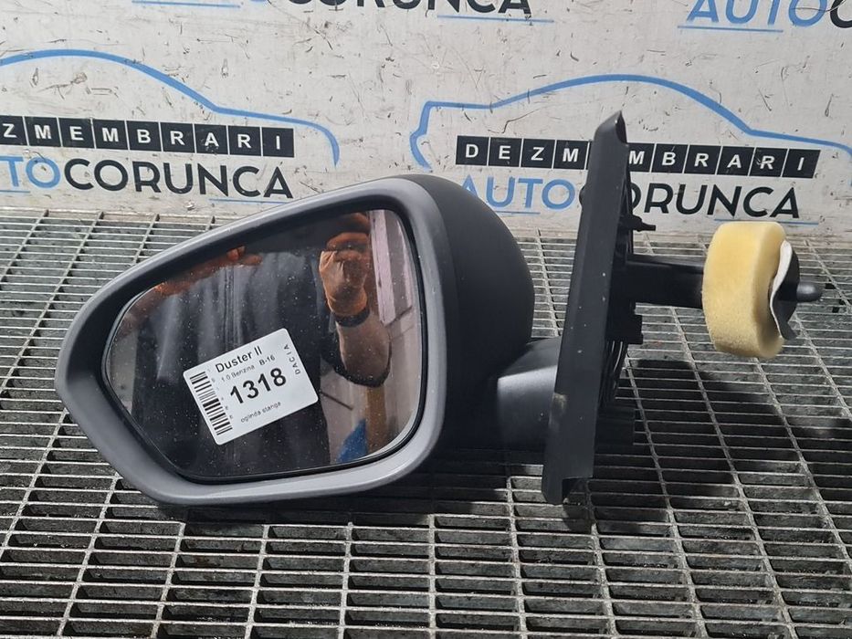 Oglinda stanga Dacia Duster II 2018 - 2021 4 Usi KNA Gris Comete (1318) Fara rabatare