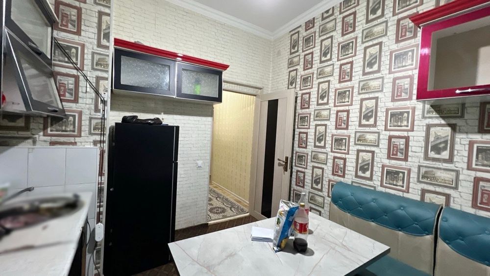 2 хоналик 2 каватда жойлашган гиштли квартира сотилади