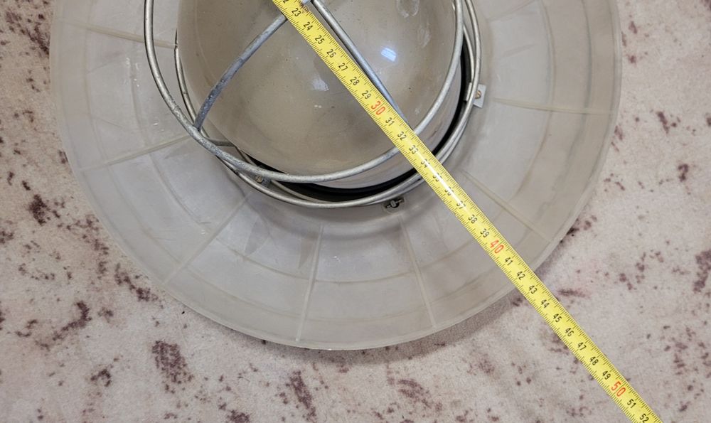 Индустриална Лампа от '80г. за бункер - бомбоубежище