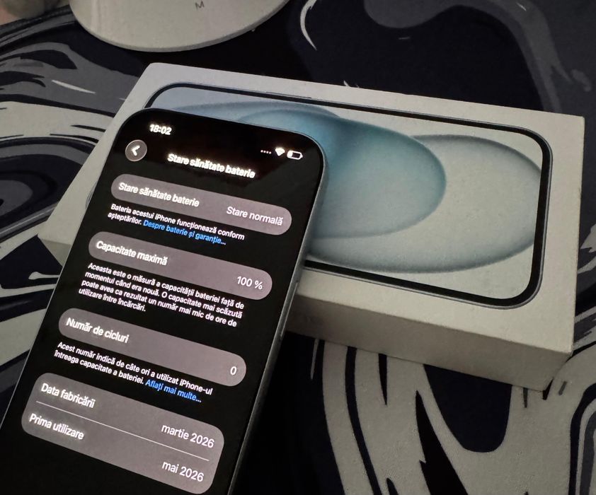 Iphone 15 nou garantie