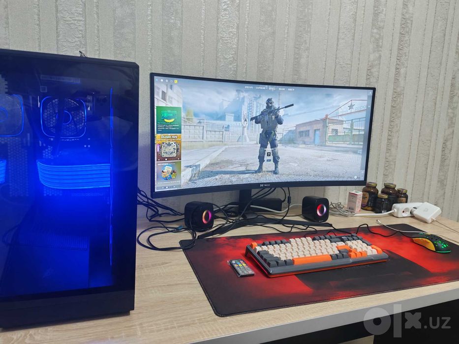 Игровой ПК полный комплект + PlayStation 4