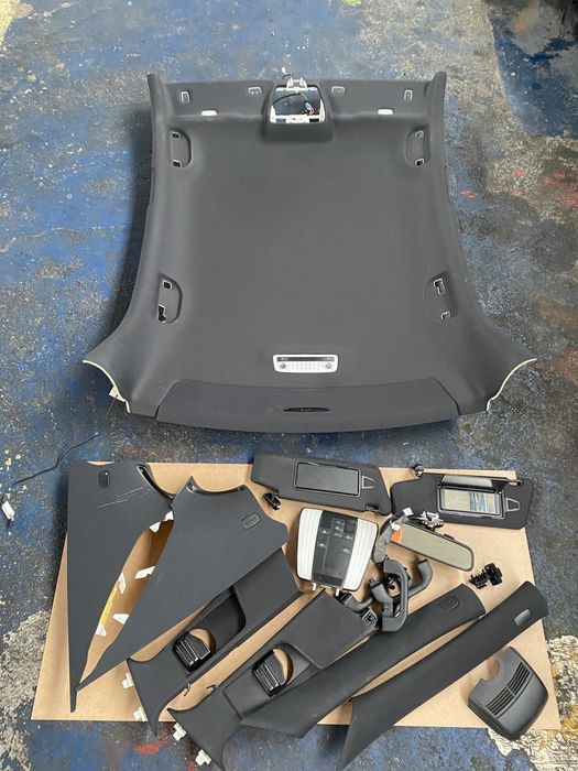 Plafon interior complet negru AMG Mercedes w212