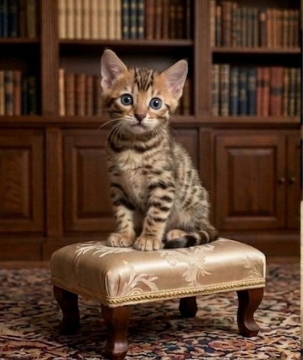 Бенгал мушуги ва бенгал мушукчалар сотилади