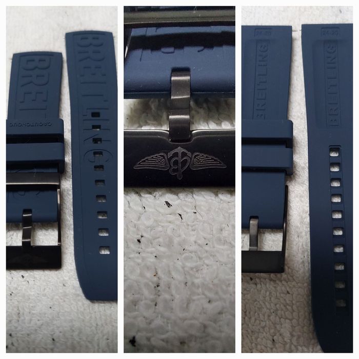 Curea silicon/cauciuc 20mm, 22mm, 24mm compatibila Breitling