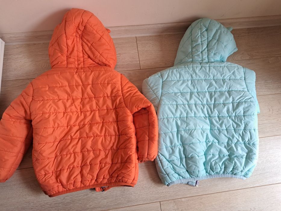 Детски зимни якета с ушички- 98