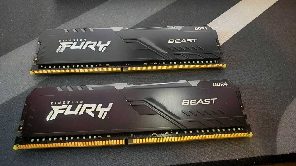 Рам памет Kingston FURY Beast RGB 64GB (2x32GB) DDR4 3600MHz