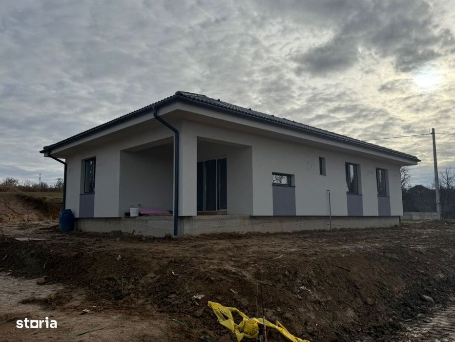 Casa noua, 114 mp utili, semifinisata – Satul Nou de Jos, tip Medite