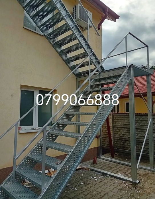 Scări zincate...