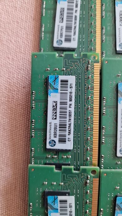 Memorii ram HP 4gb DDR3 1333 MHZ 1 an garantie