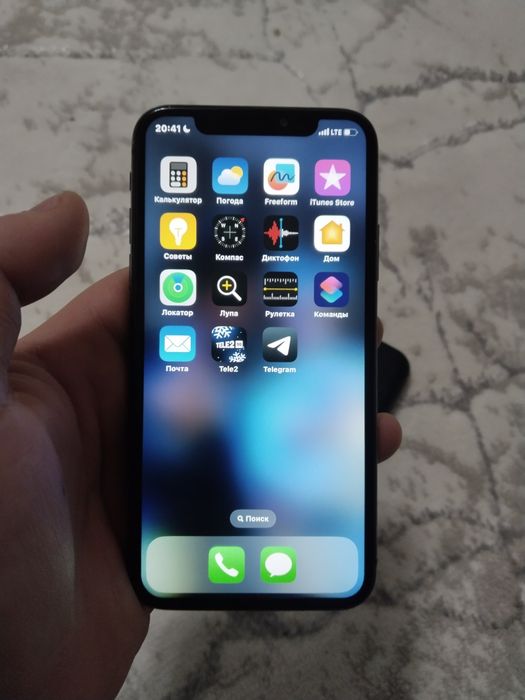 Айфон х 64гб серый