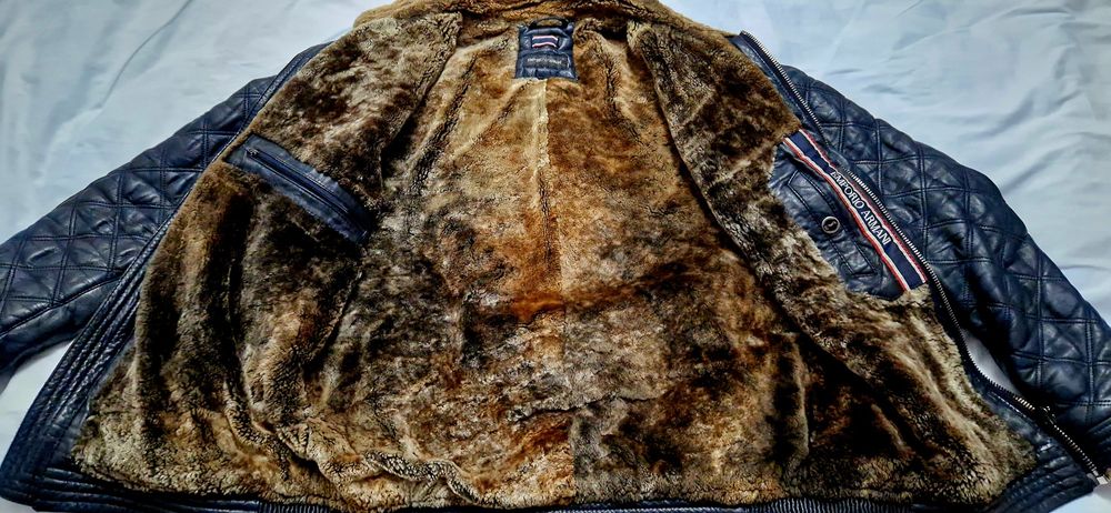 Дубленка кожаная куртка