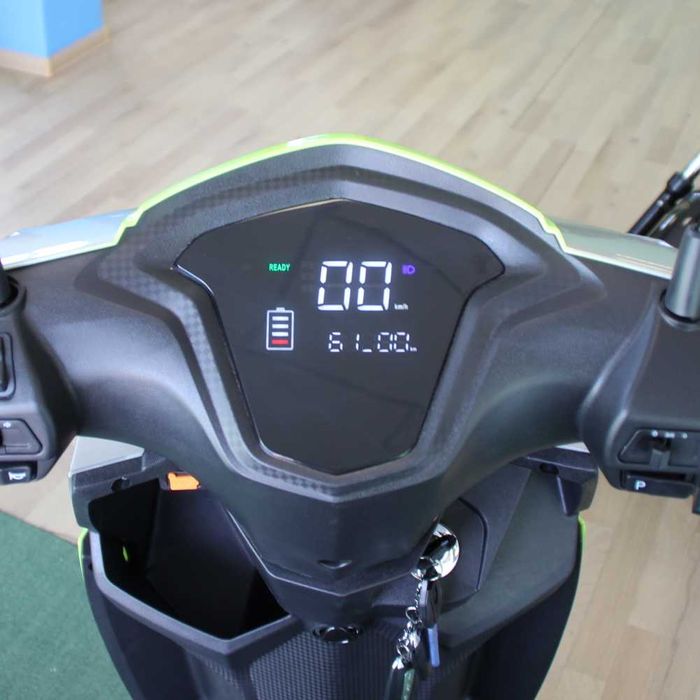 Електрически скутер MaxMotors Power G 3000W Green/Gray