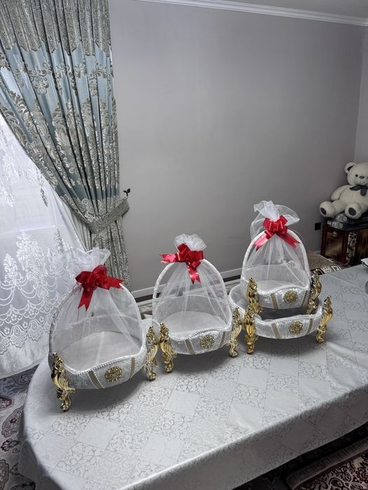 Кыз жасау бесык той карзинка 9  подарка