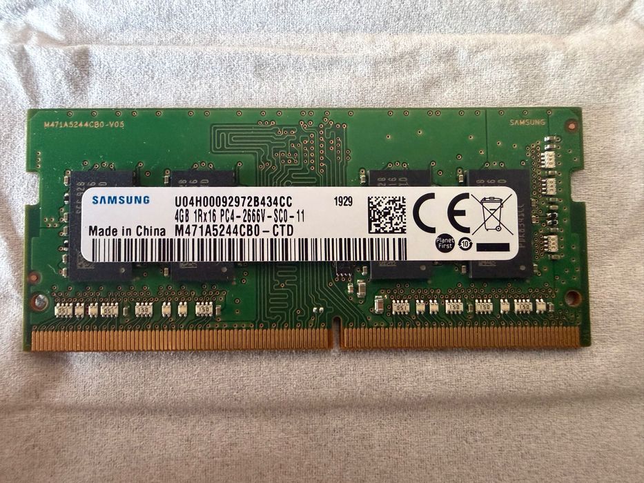 Memorie RAM laptop Samsung 4GB DDR4 2666MHz SODIMM