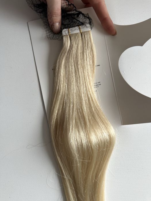 Vand extensii par natural cu banda adeziva