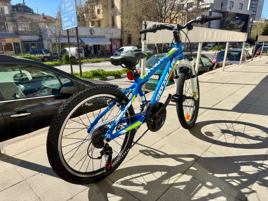 Детски велосипед с алуминиева рамка SHOCKBLAZE WARRIOR 20" !! Ново + Гаранция !!