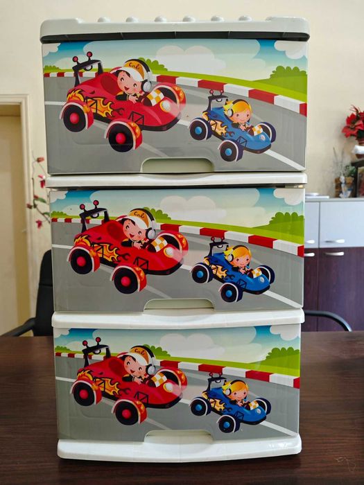 НОВО! Пластмасов шкаф за детска стая! Детско обзавеждане! За ученици