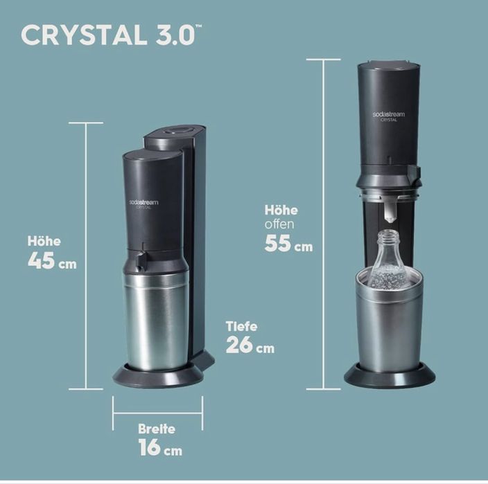 уред за газиране на вода SodaStream Crystal 3.0