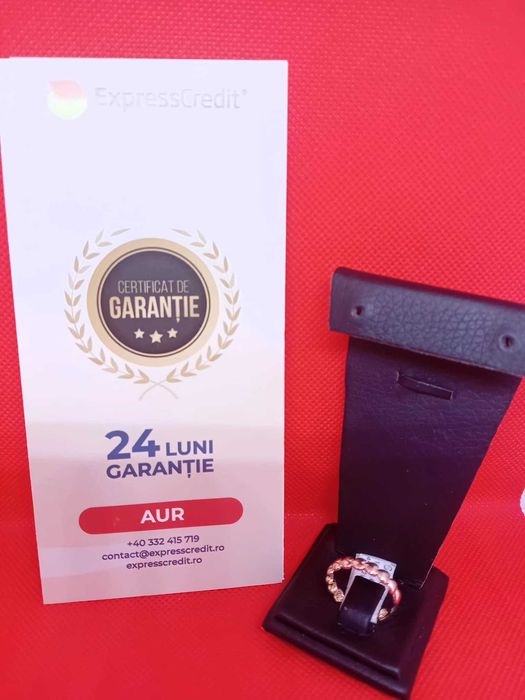 Inel aur 14k 1.45g (B.24898.3 AG31 Barboi) Garantie 2 ani!