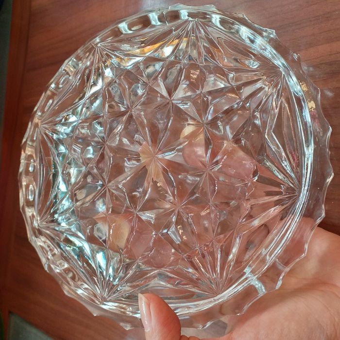 Хрустальная пепельница советская