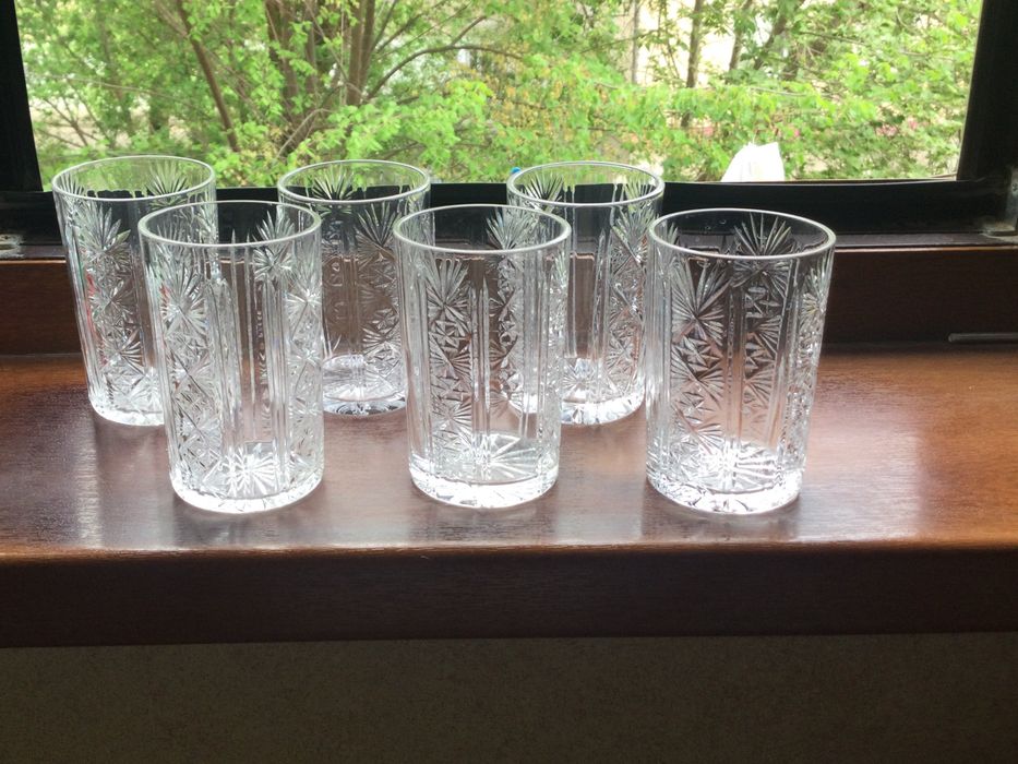 Продам чешские хрустальные стаканы