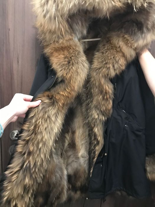 Парка с яка естествен косъм