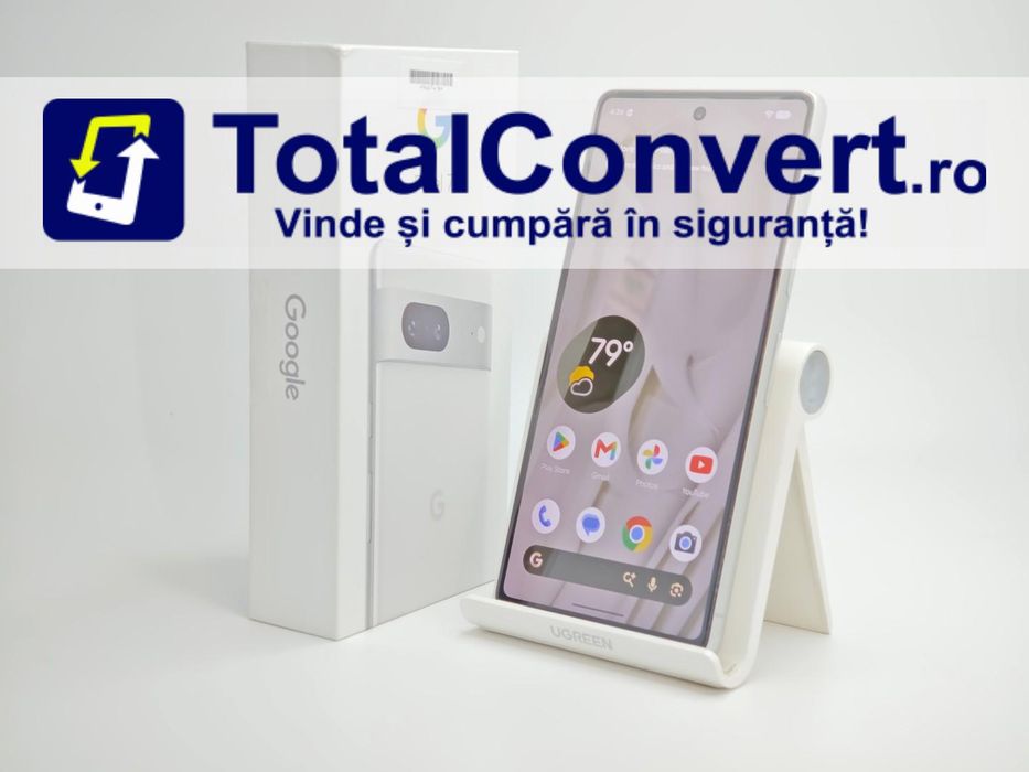 Google Pixel 7 256GB Snow 8GB Dual SIM, Garantie 24 luni | #R96674