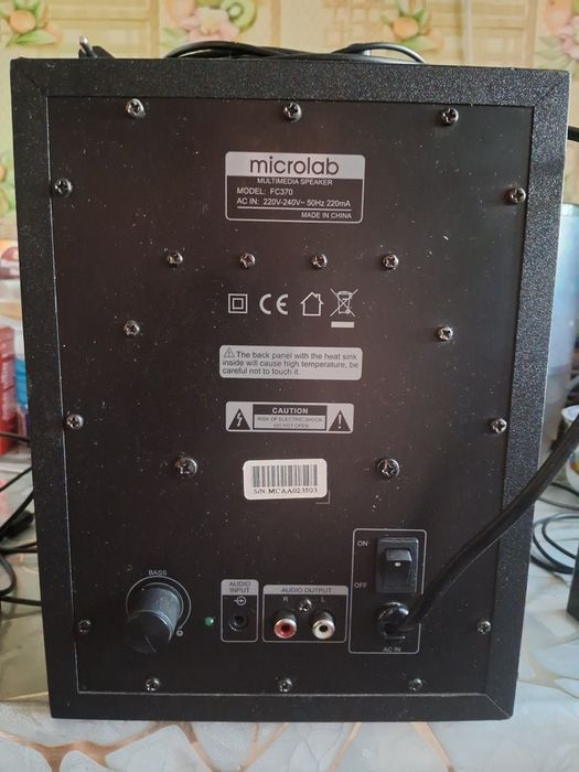 Сабвуфер microlab FC 370