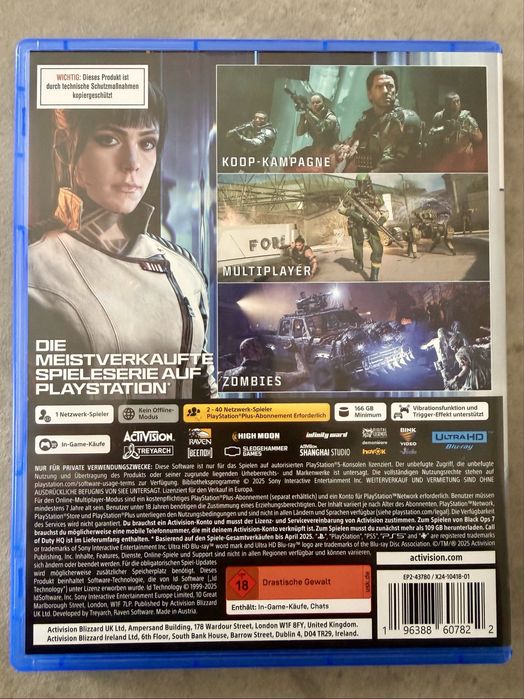 James Bond First Light + Call of Futy Black Ops 7